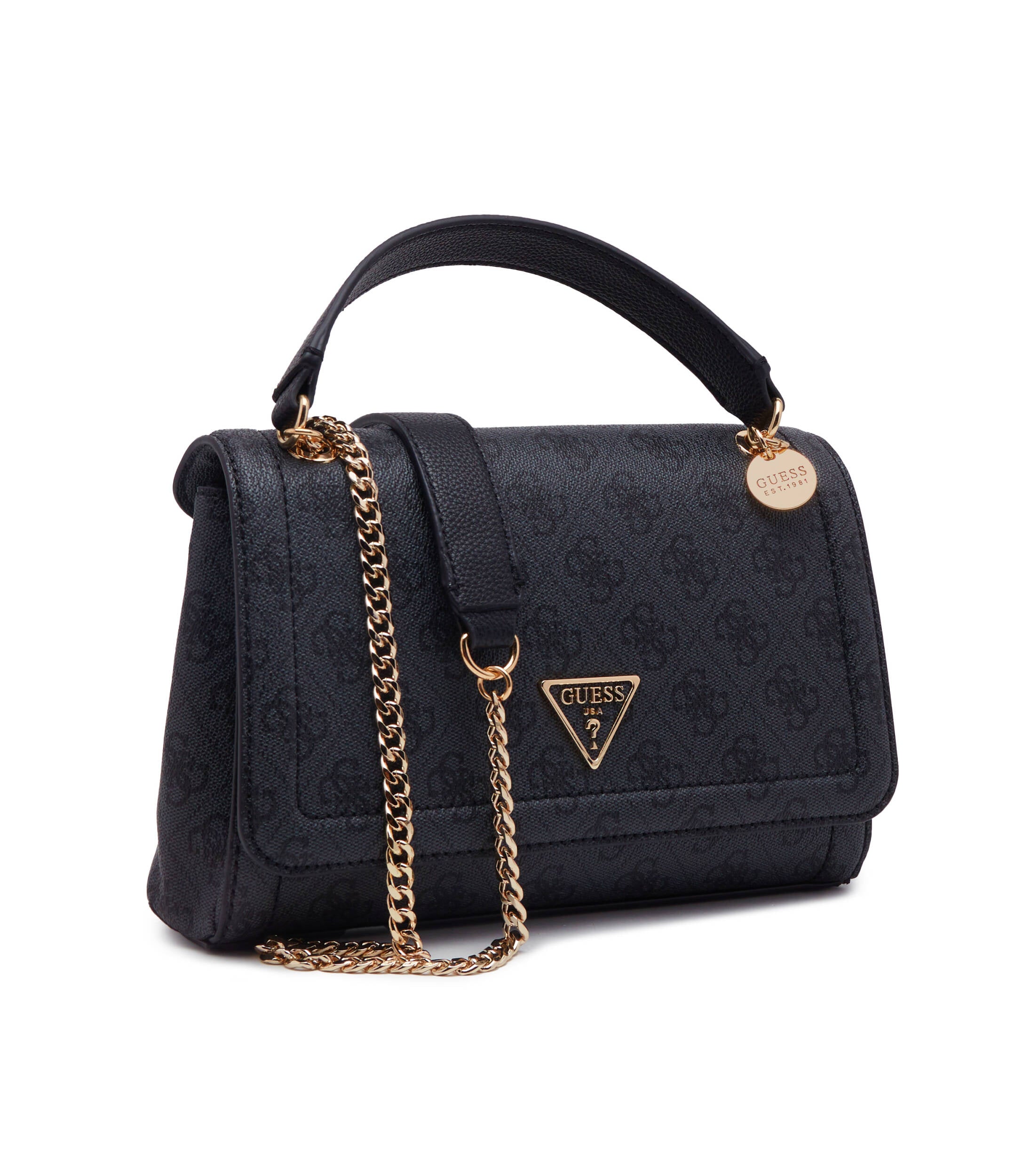 Guess Grey Shoulder Bag For Women #153