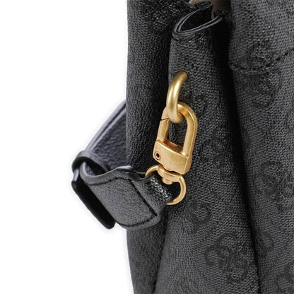 Guess Emera Logo Girlfriend Crossbody Top Zip Bag