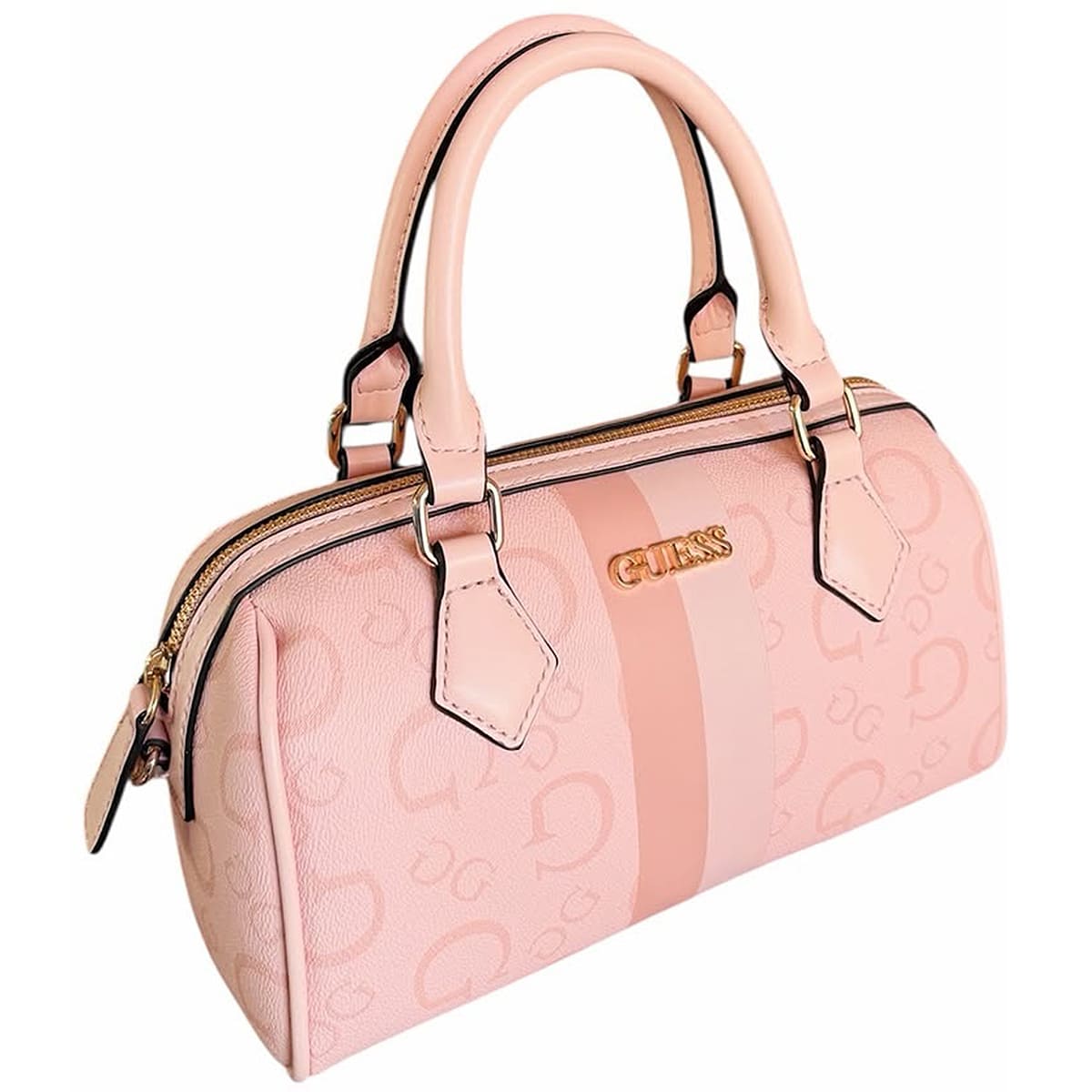 Guess Pink Women Handbag HG997808 – Elegant Leather Handbag for Everyday Use#190
