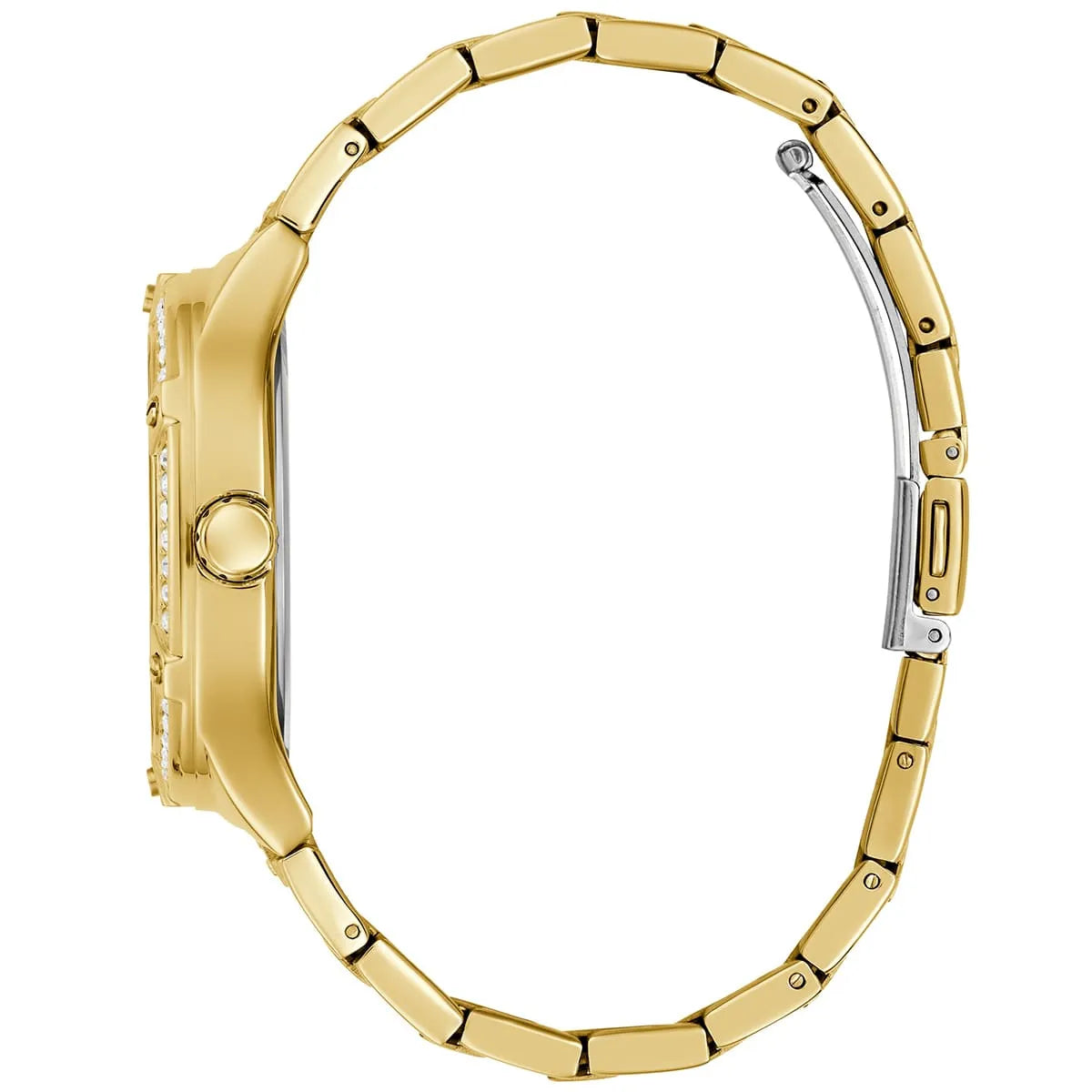 GUESS Duchess Women’s Watch GW0558L2 – Gold Stainless Steel Bracelet, 40mm, Analog Quartz with Date Function