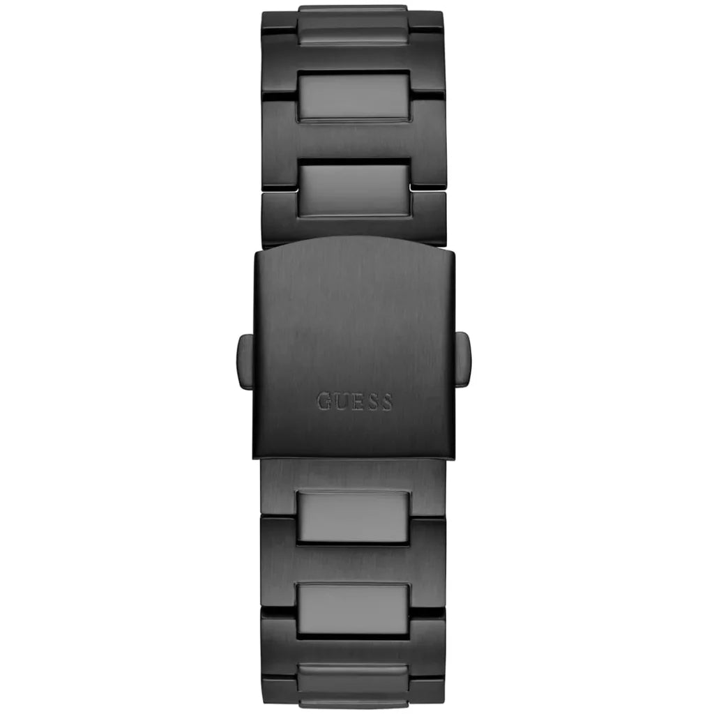 Guess Men’s Watch GW0572G3 – Black Stainless Steel Analog Timepiece with Date Function