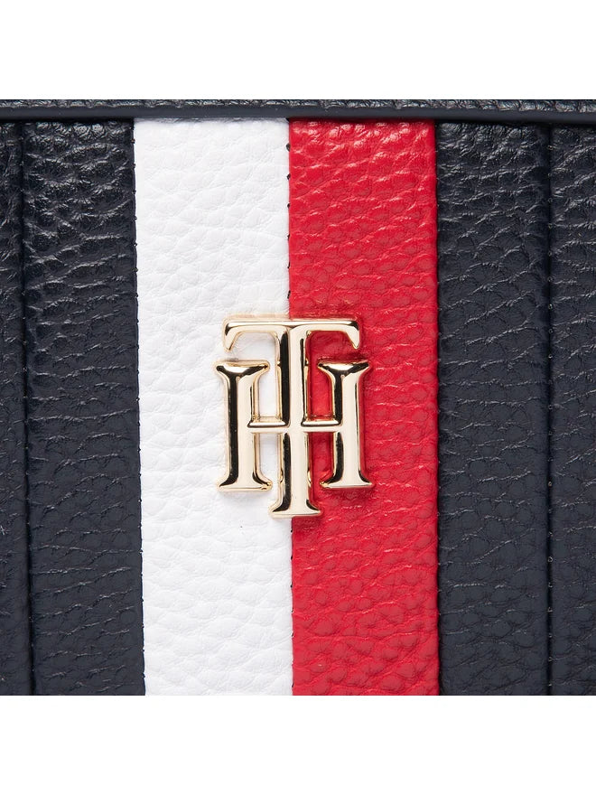Tommy Hilfiger Women's TH Essence Textured Camera Crossbody Bag - Black #0079