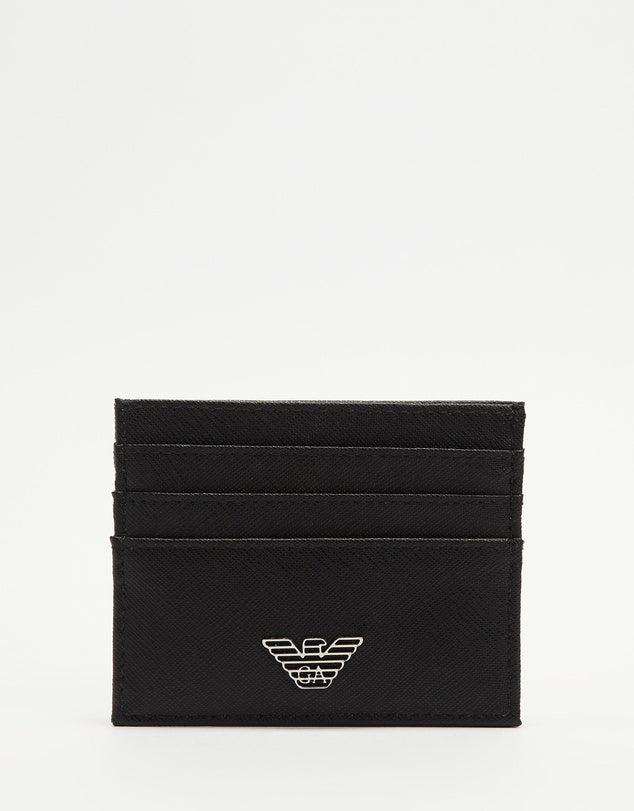Emporio Armani Iconic Exclusive Credit Card Holder – Black#17