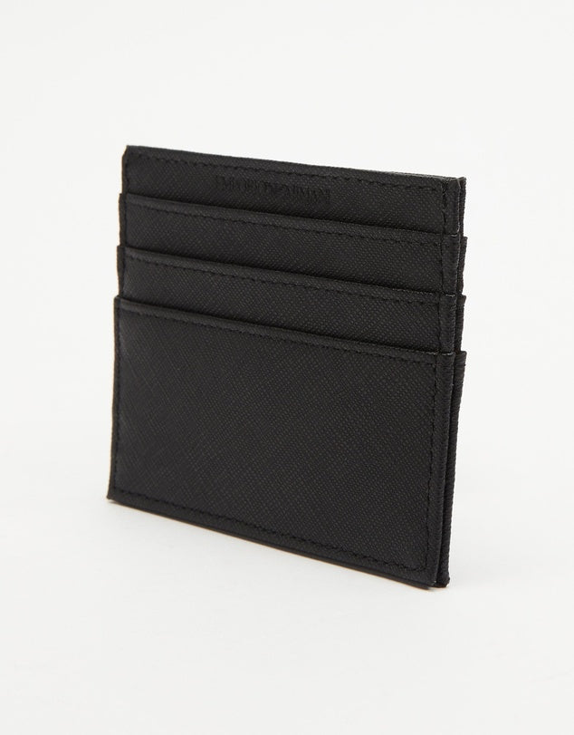 Emporio Armani Iconic Exclusive Credit Card Holder – Black#17
