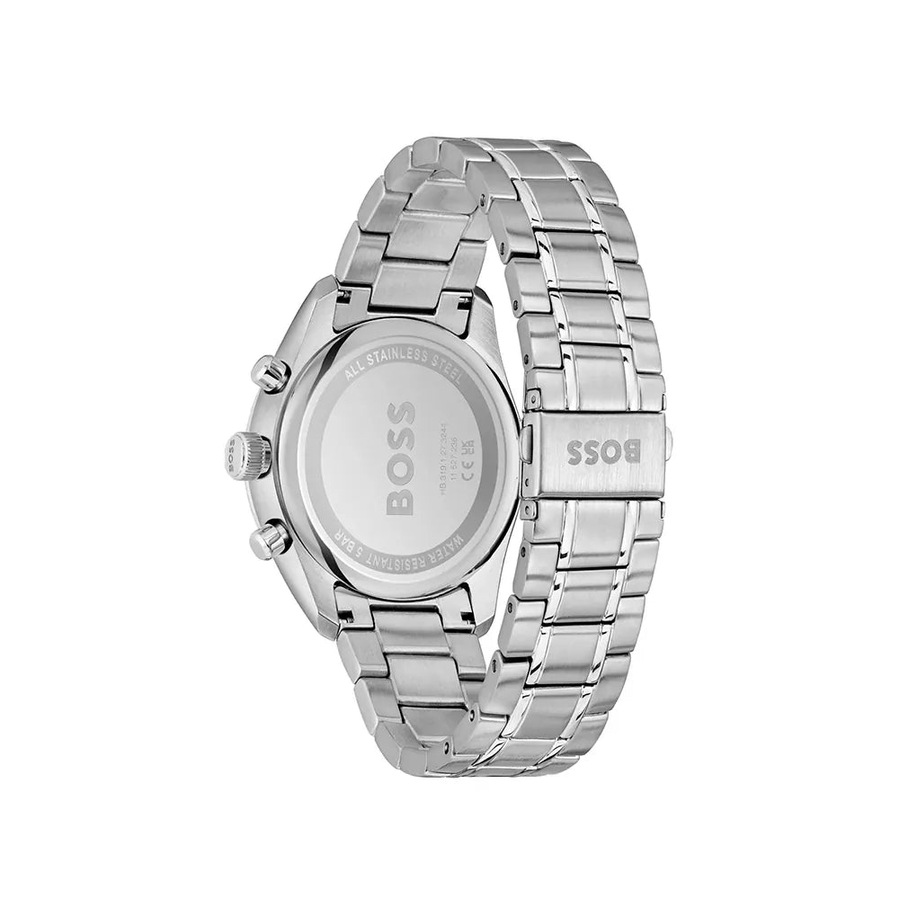 BOSS Grand Prix Men's Chronograph Green Dial Stainless Steel Watch 1514266