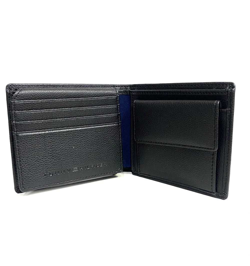TH Black Leather Wallet For Men 36#