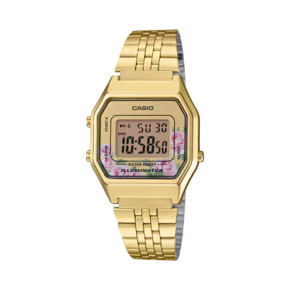 Stainless Steel Digital Watch LA680WGA-4CDF