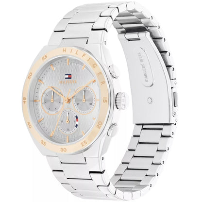 Tommy Hilfiger Women's Watch – White Dial with Silver Bracelet (Model 1782574)