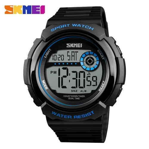 SKMEI 1367 Men's Sports Digital Watch – Blue