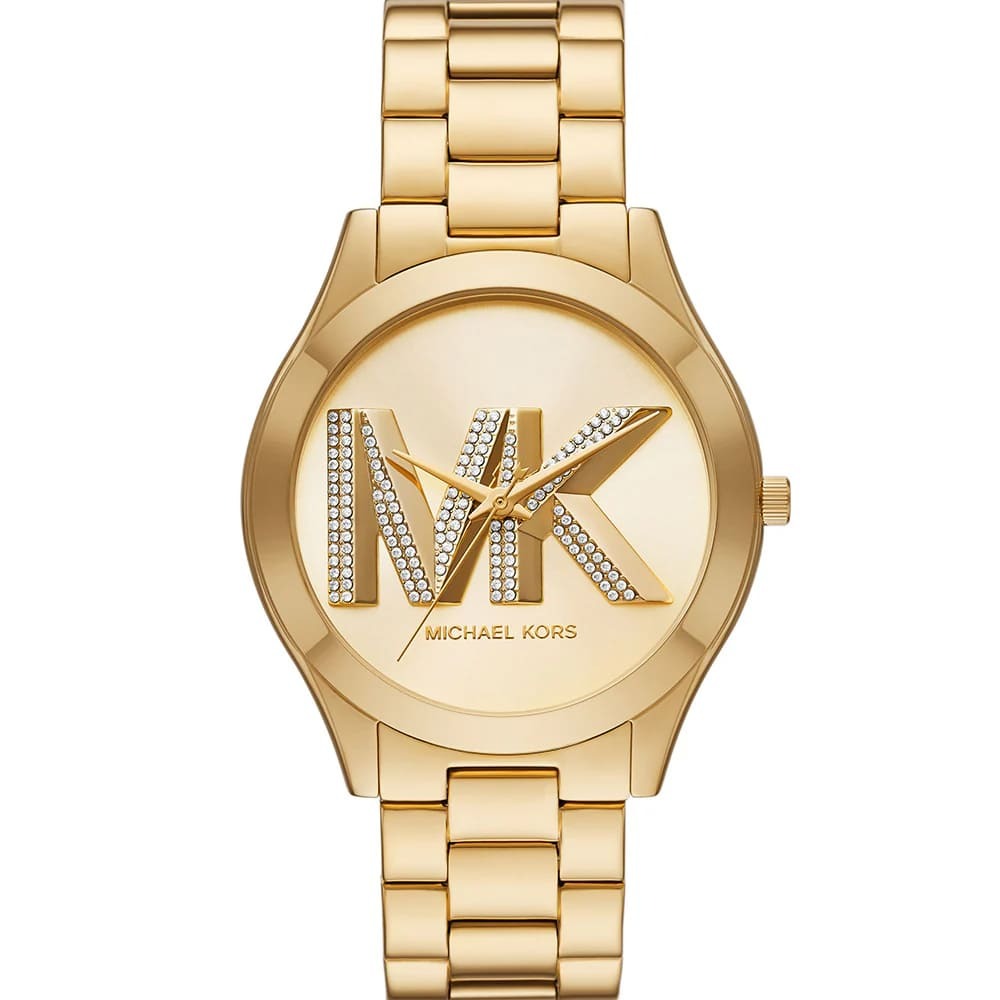 Michael Kors Slim Runway Women’s Watch – Gold-Tone Stainless Steel (Model MK4732)