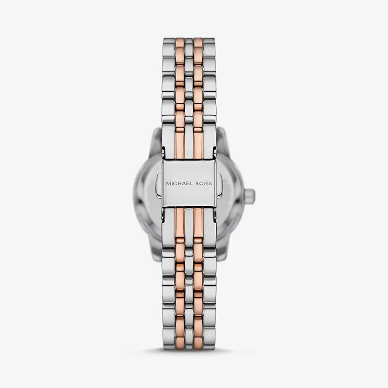 Michael Kors Lexington Women’s Watch – Two-Tone Silver & Rose Gold Stainless Steel MK4817