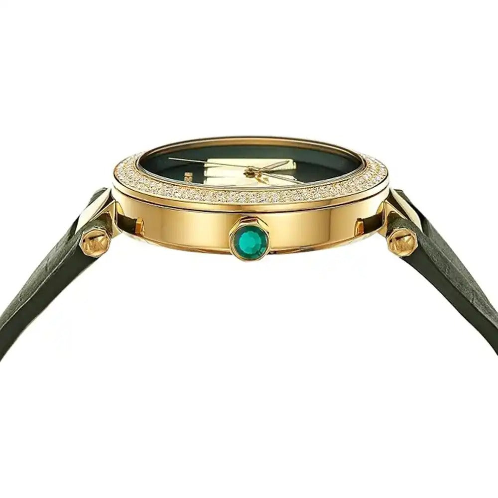 Michael Kors Parker Women’s Watch – Green Dial & Green Leather Strap Model MK4724
