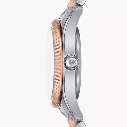 Michael Kors Lexington Women’s Watch – Two-Tone Silver & Rose Gold Stainless Steel
