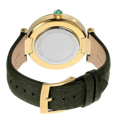 Michael Kors Parker Women’s Watch – Green Dial & Green Leather Strap Model MK4724