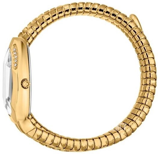 Just Cavalli Just Cavalli Signature Snake Serpente Taglio Women’s Watch JC1L226M0025 – Gold Tone Steel – 22 mm