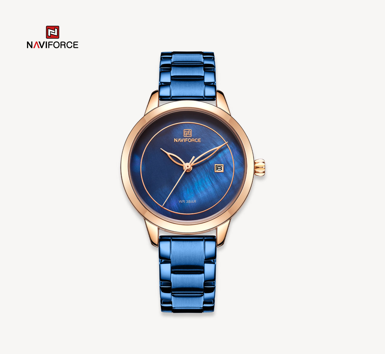 Naviforce Watch For Women NF5008 RGBE