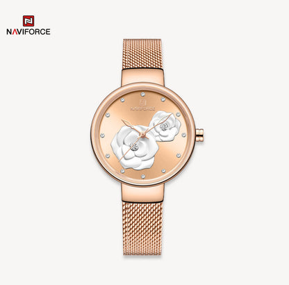 Naviforce Watch For Women NF5013 RG/RG/RG