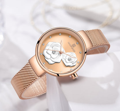 Naviforce Watch For Women NF5013 RG/RG/RG
