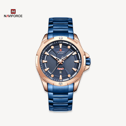 Naviforce Watch For Men NF9161 RG/BR