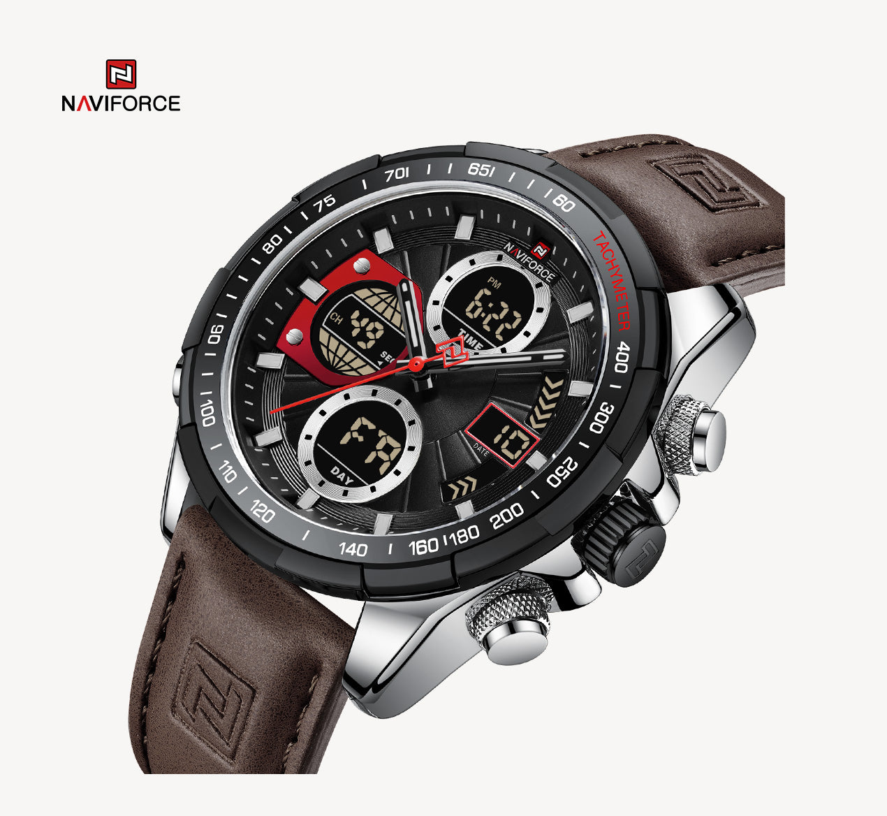 Naviforce Watch For Men NF9197 S/B/D.BN