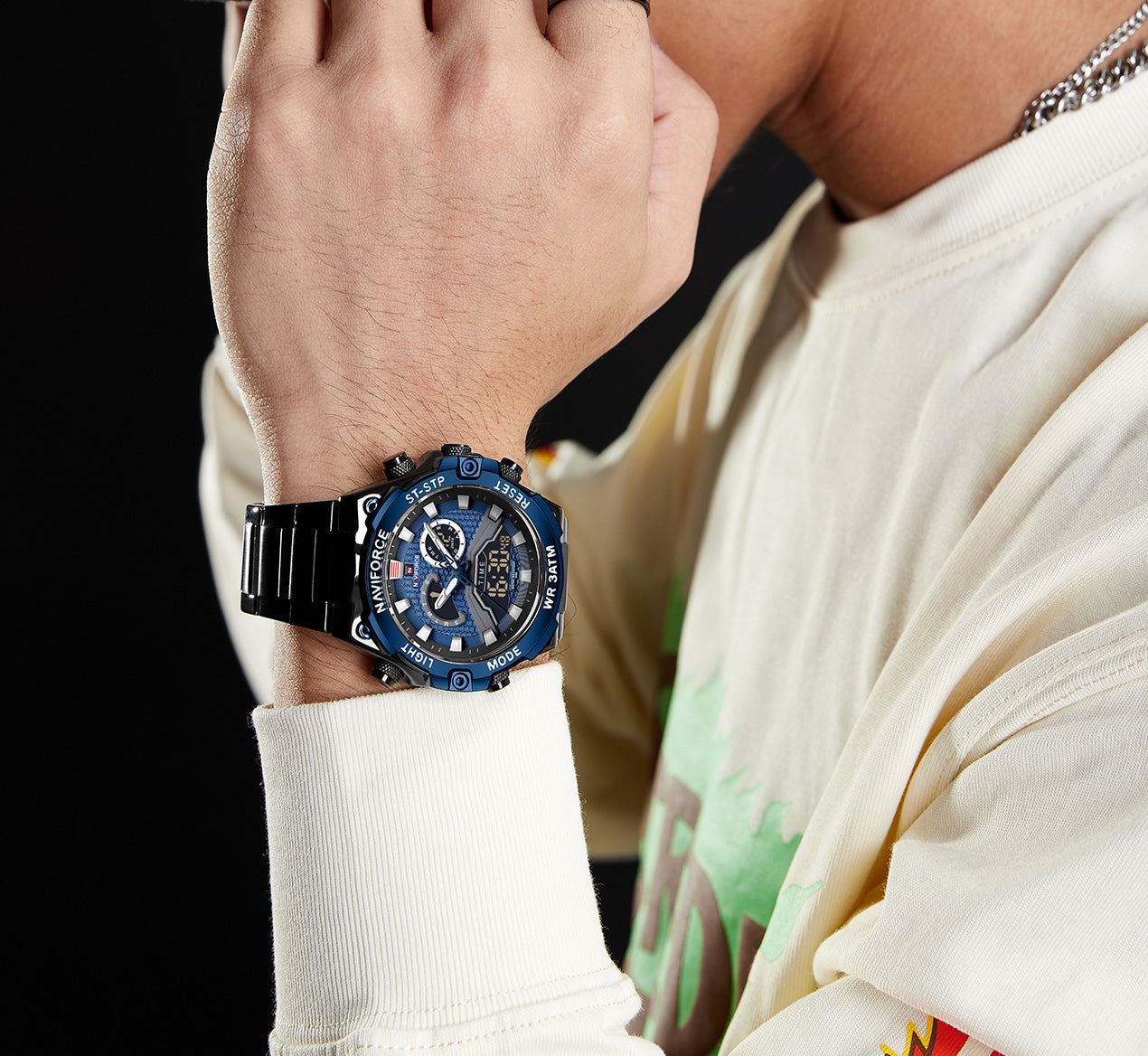 Naviforce Watch For Men NF9207B /BE/BE