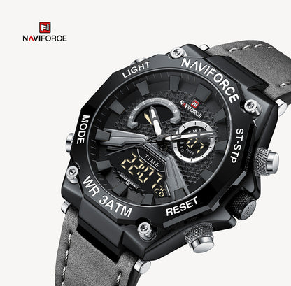 Naviforce Watch For Men NF9220 B/GY/GY