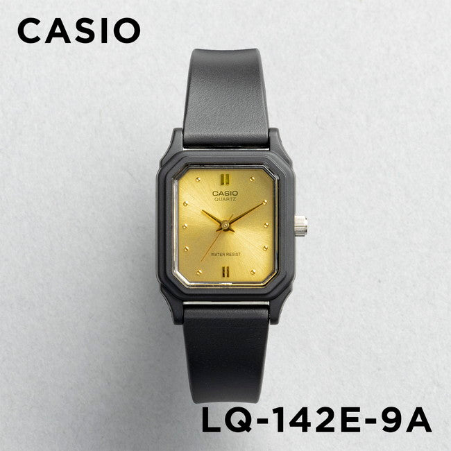 Women Resin Analog Watch LQ-142E-9ADF - 23 mm - Black