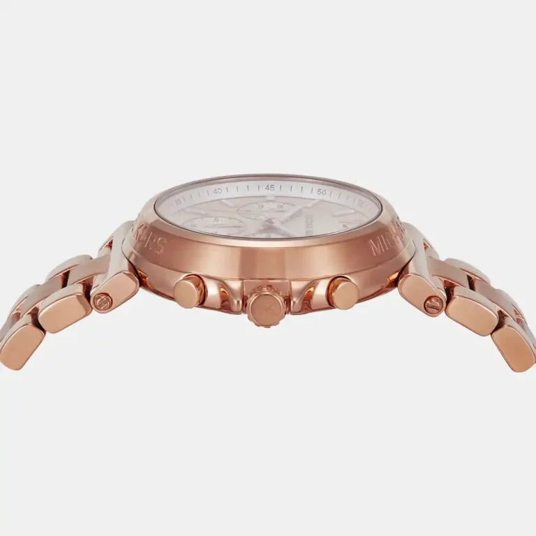 Michael Kors Maren MK7494 Women’s Watch – Rose Gold Stainless Steel Bracelet & Dial | 40mm Quartz Elegant Timepiece