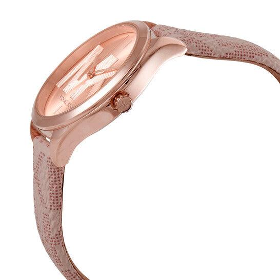 Michael Kors Jaycie MK2879 Women’s Watch – Pink Dial, Pink Leather Strap, Quartz, 33mm, 50M Water Resistant