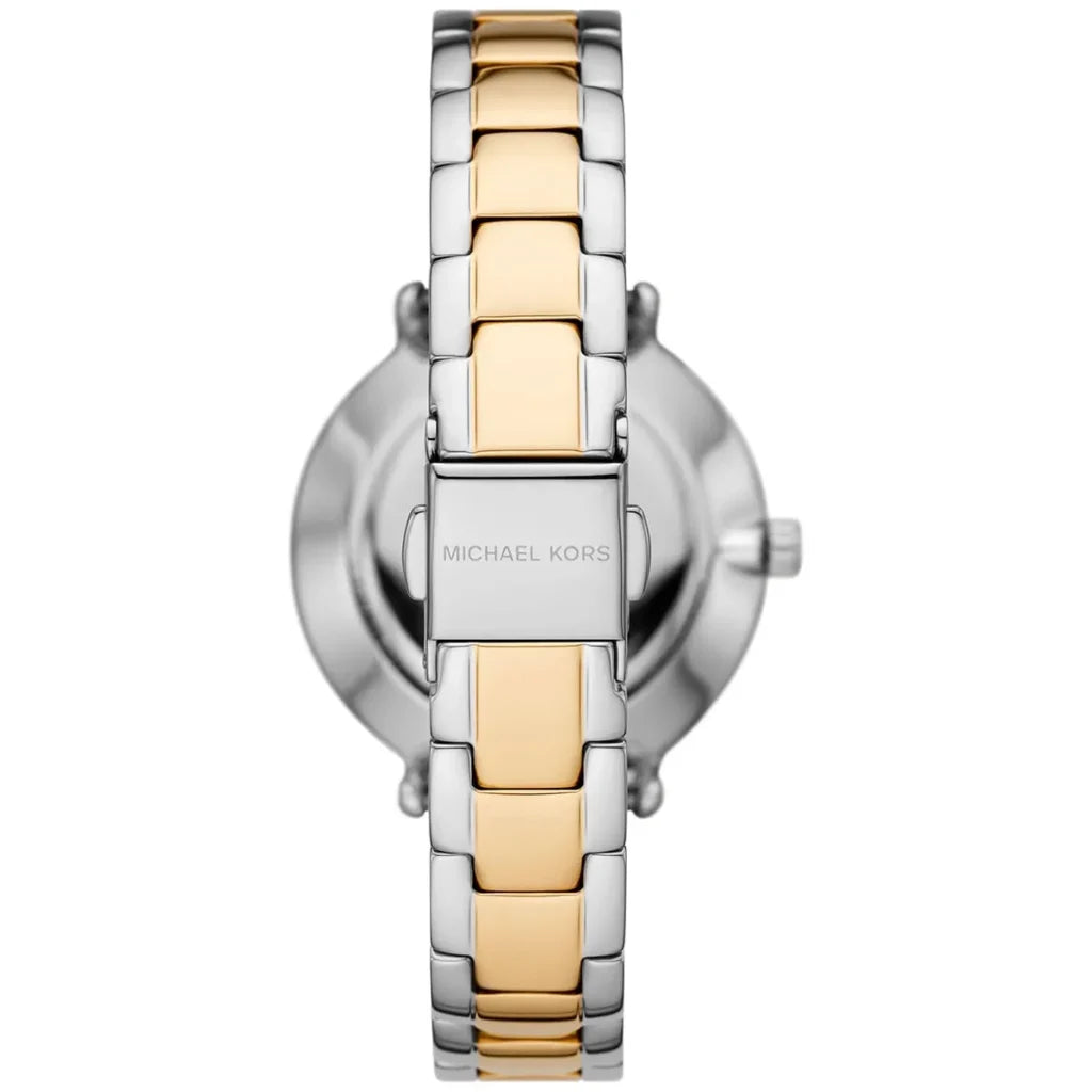 Michael Kors Mini Pyper Women’s Watch MK1041 – Two-Tone Stainless Steel, White Dial, 32mm