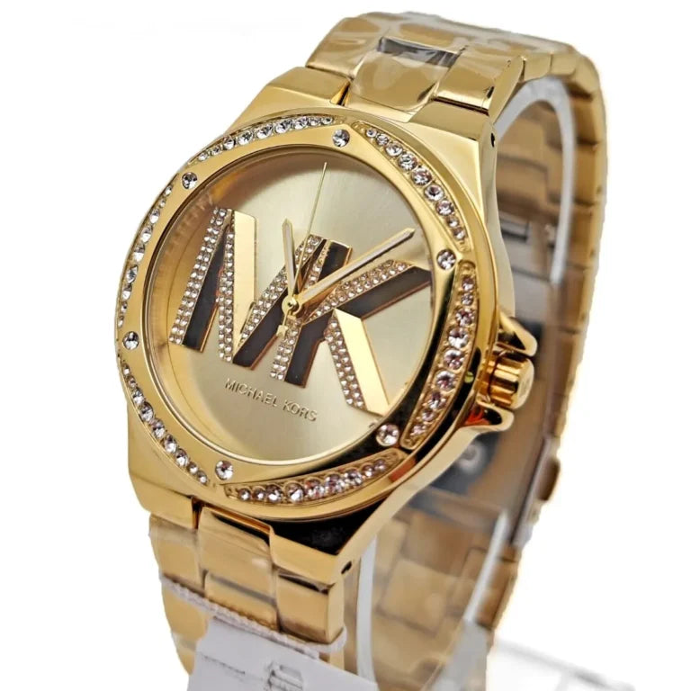 Michael Kors Lennox Women’s Watch Set – Gold Stainless Steel Elegant Design | 37mm | MK1062SET