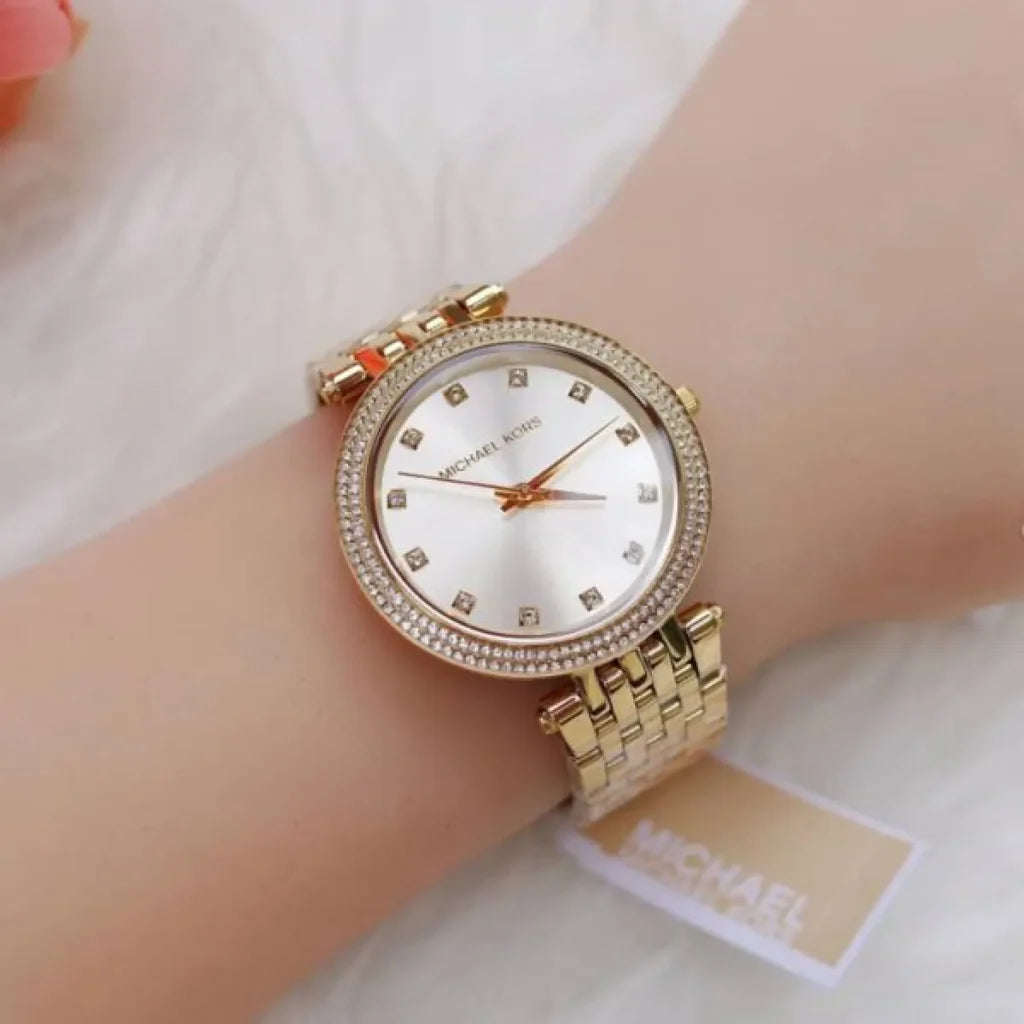Michael Kors Michael Kors Darci Women’s Watch MK3216 – Gold-Tone Stainless Steel