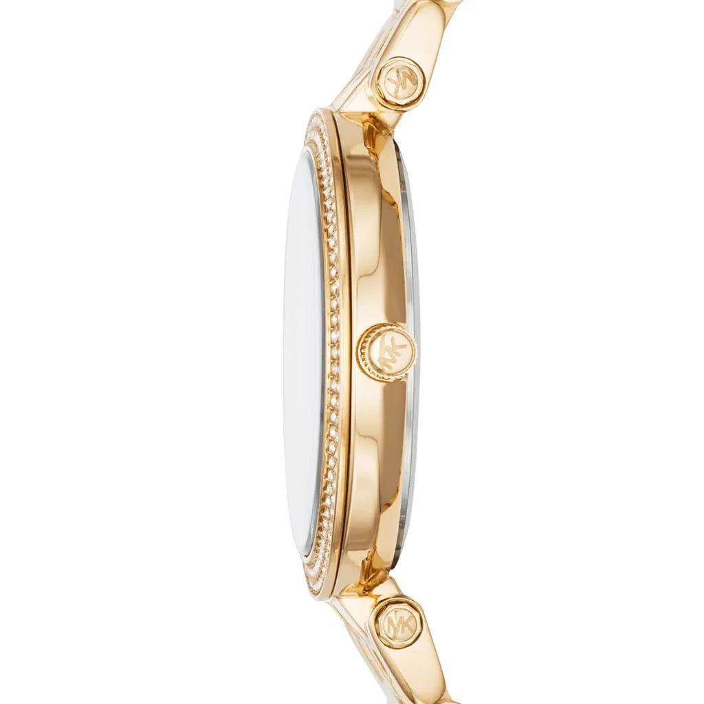 Michael Kors Darci Mini MK3430 Women’s Quartz Watch – Gold Dial Gold Stainless Steel Bracelet