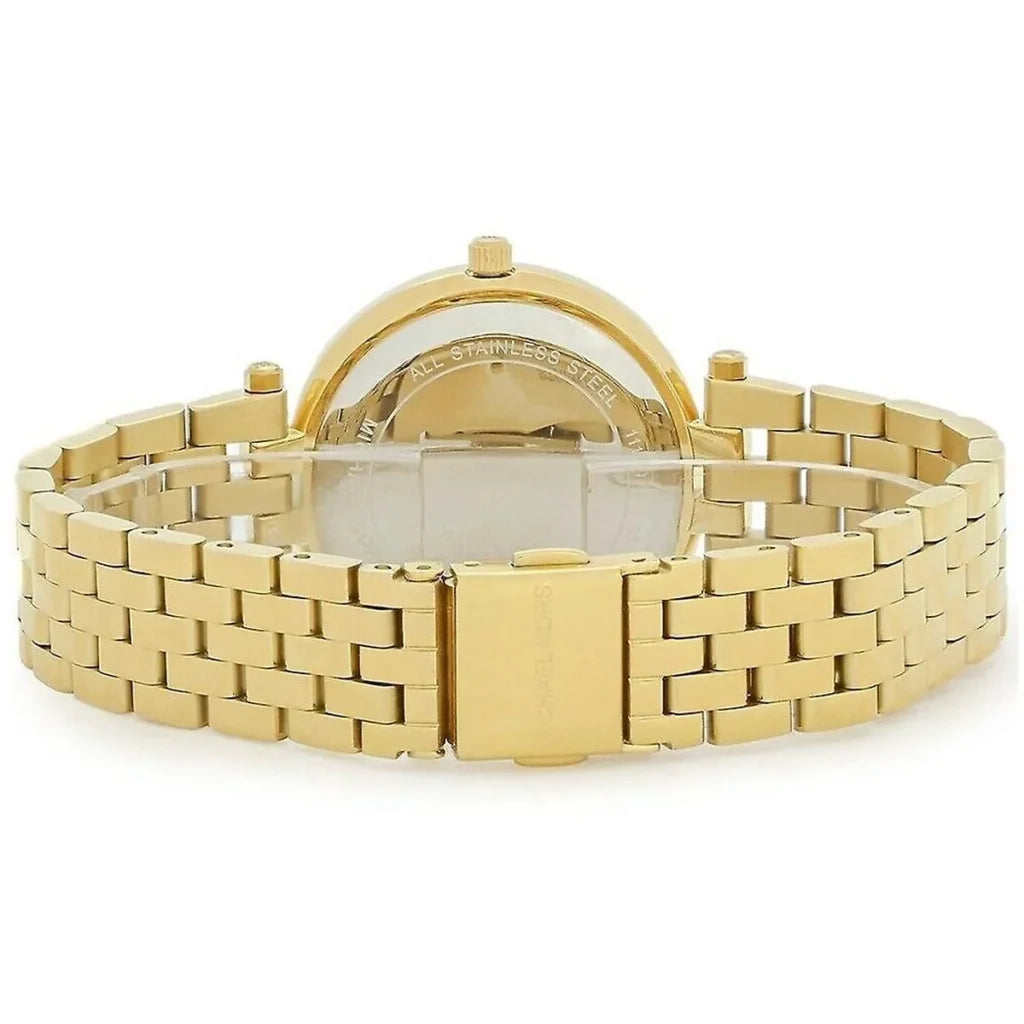 Michael Kors Darci Mini MK3430 Women’s Quartz Watch – Gold Dial Gold Stainless Steel Bracelet