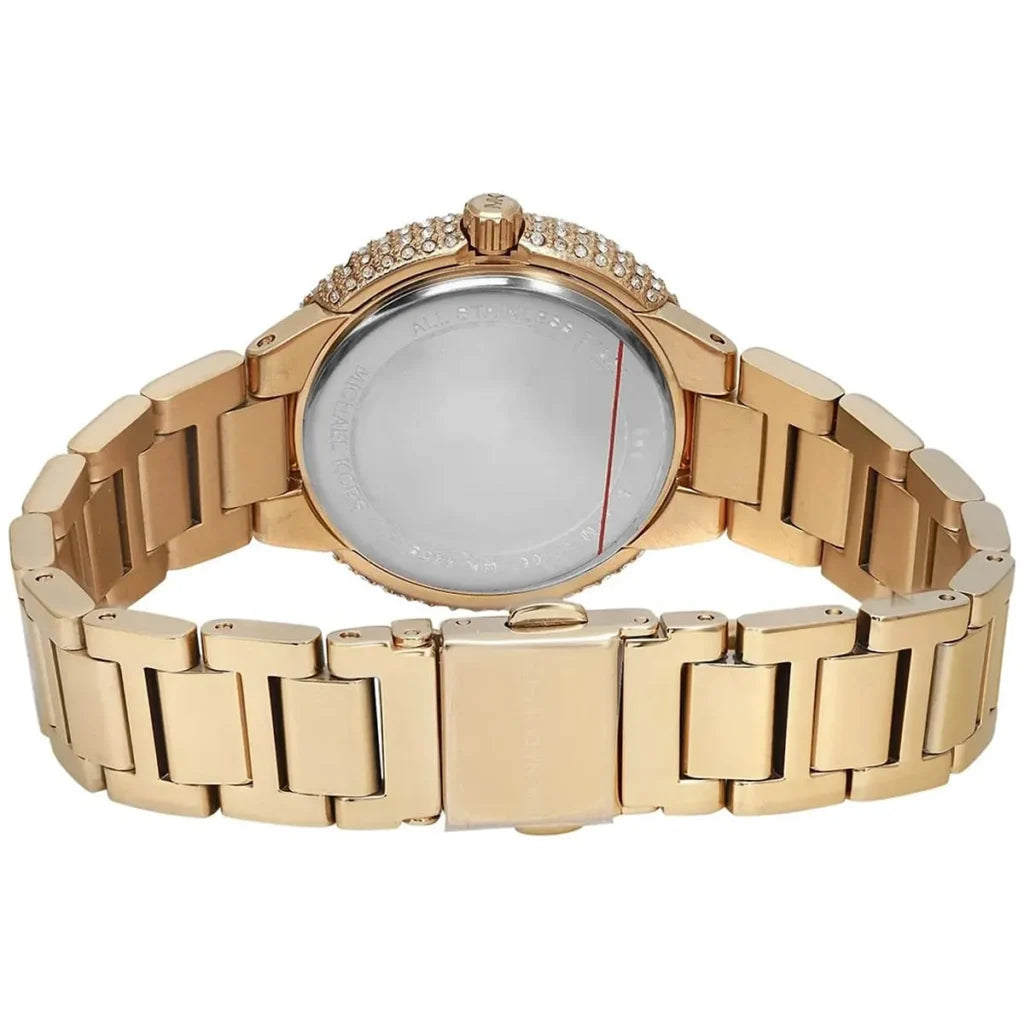 Michael Kors Taryn MK4459 Women’s Watch – Gold Dial, Gold Stainless Steel Bracelet, 33mm, Quartz Movement, 50M Water Resistant