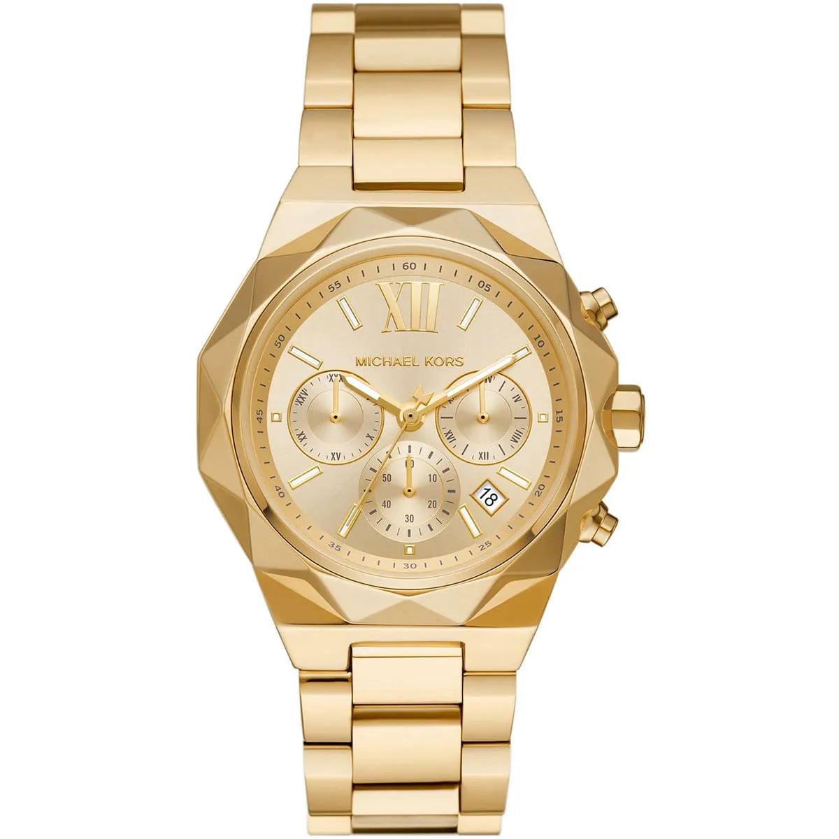 Michael Kors Raquel Women’s Watch MK4690 – Elegant Gold Analog with Stopwatch