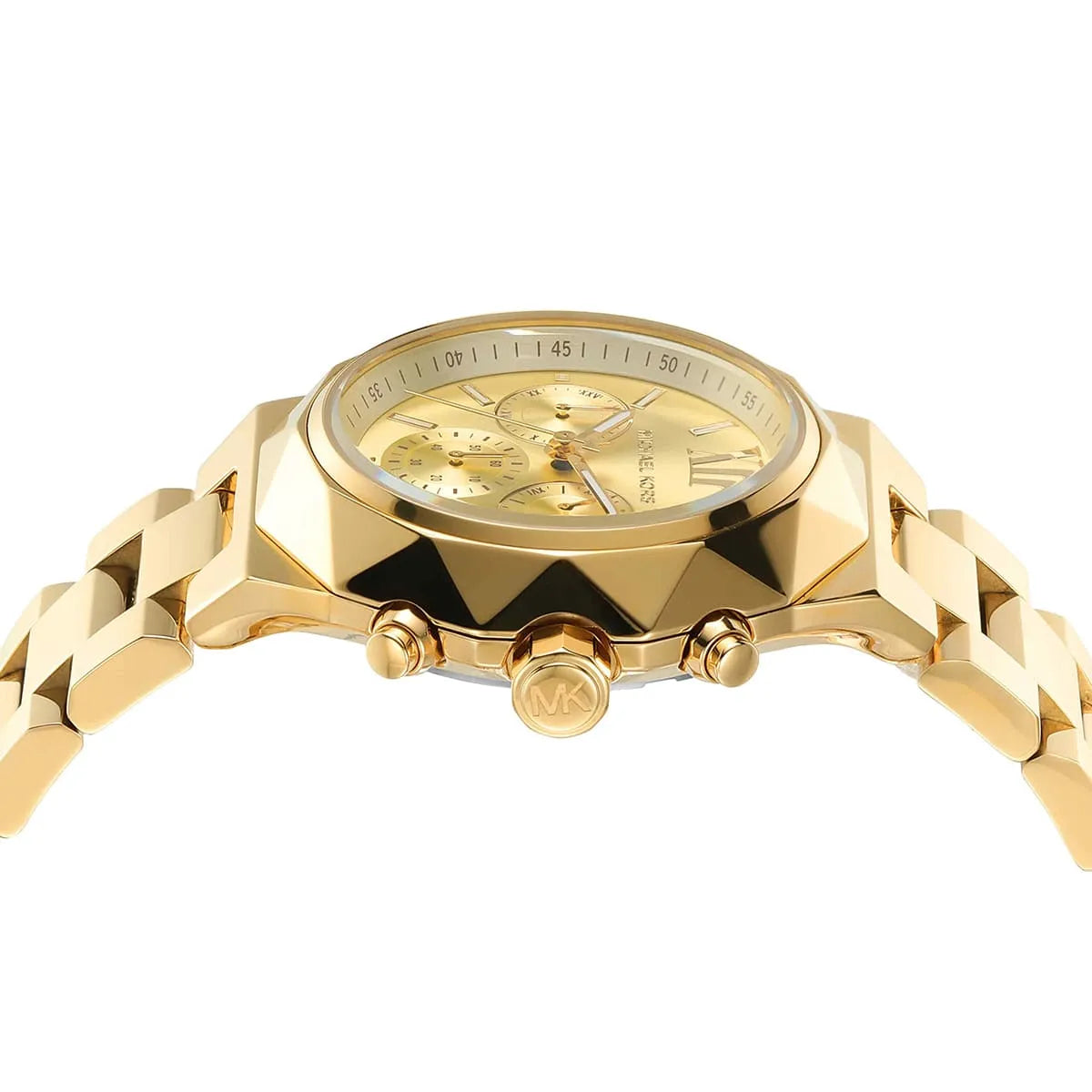 Michael Kors Raquel Women’s Watch MK4690 – Elegant Gold Analog with Stopwatch