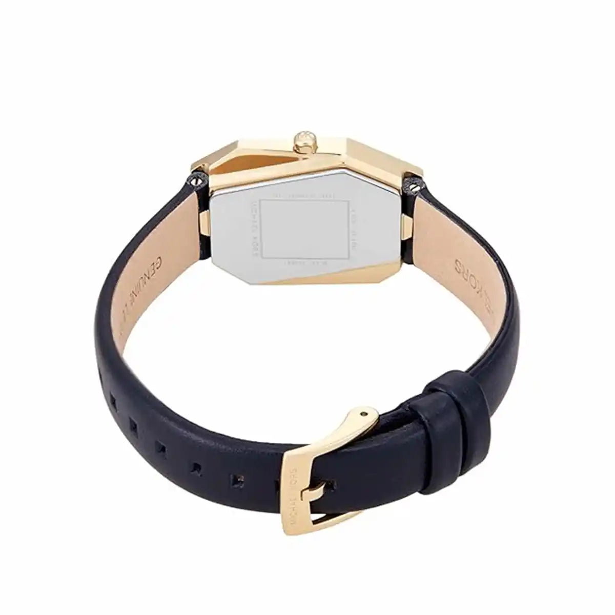 Michael Kors Women’s Watch MK4880 – Suri Round Design with Black Genuine Leather Strap