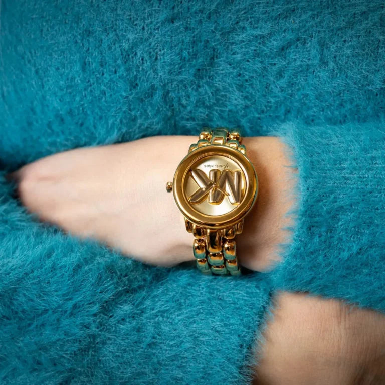 Michael Kors Phoebe Women’s Watch MK4923 – Gold Dial with Gold Stainless Steel Bracelet