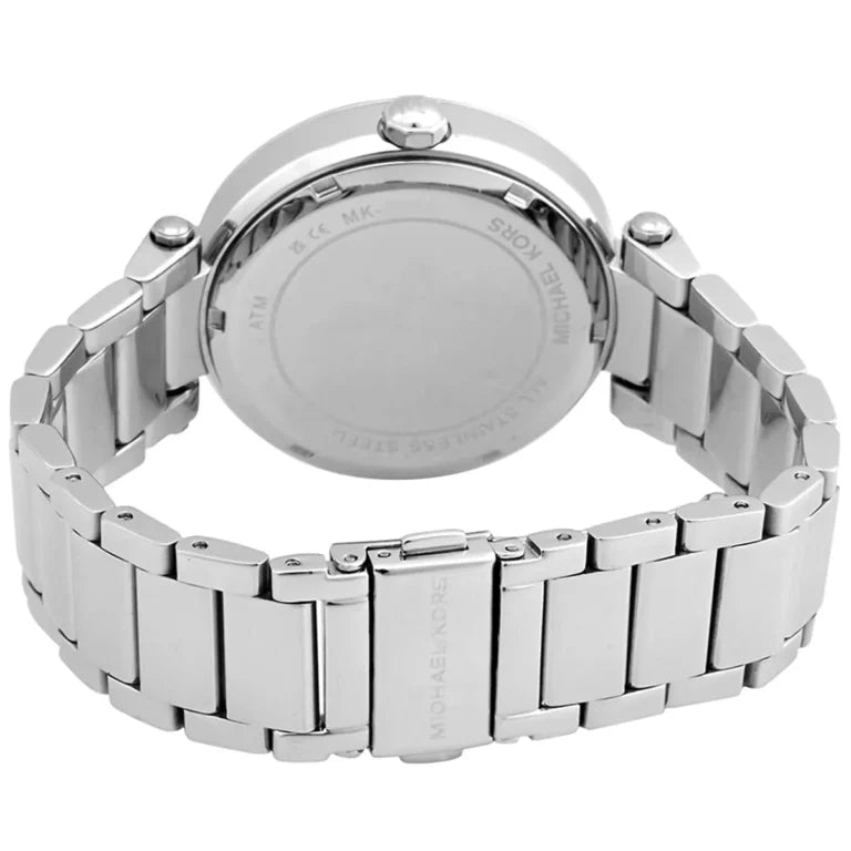 Michael Kors Parker MK6658 Women’s Watch – Silver Stainless Steel Bracelet & Dial | 39mm Quartz Elegant Luxury Timepiece