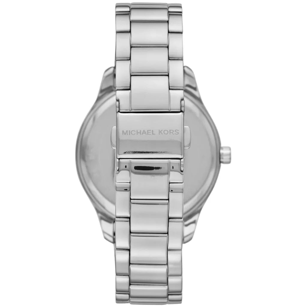 Michael Kors Layton MK6847 Women’s Watch – Blue Dial, Silver Stainless Steel Bracelet, 38mm, Quartz Movement, 50M Water Resistant