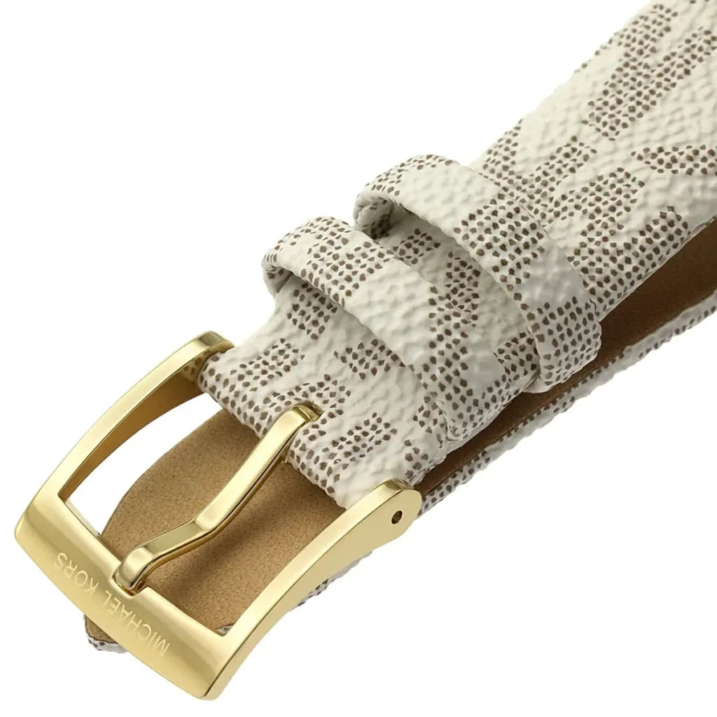 Michael Kors Michael Kors Parker Women’s Watch MK6916 – White Dial & Beige Strap
