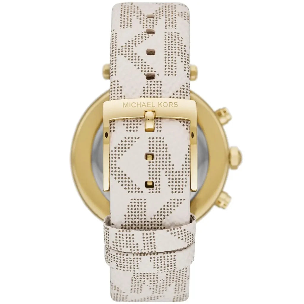 Michael Kors Michael Kors Parker Women’s Watch MK6916 – White Dial & Beige Strap