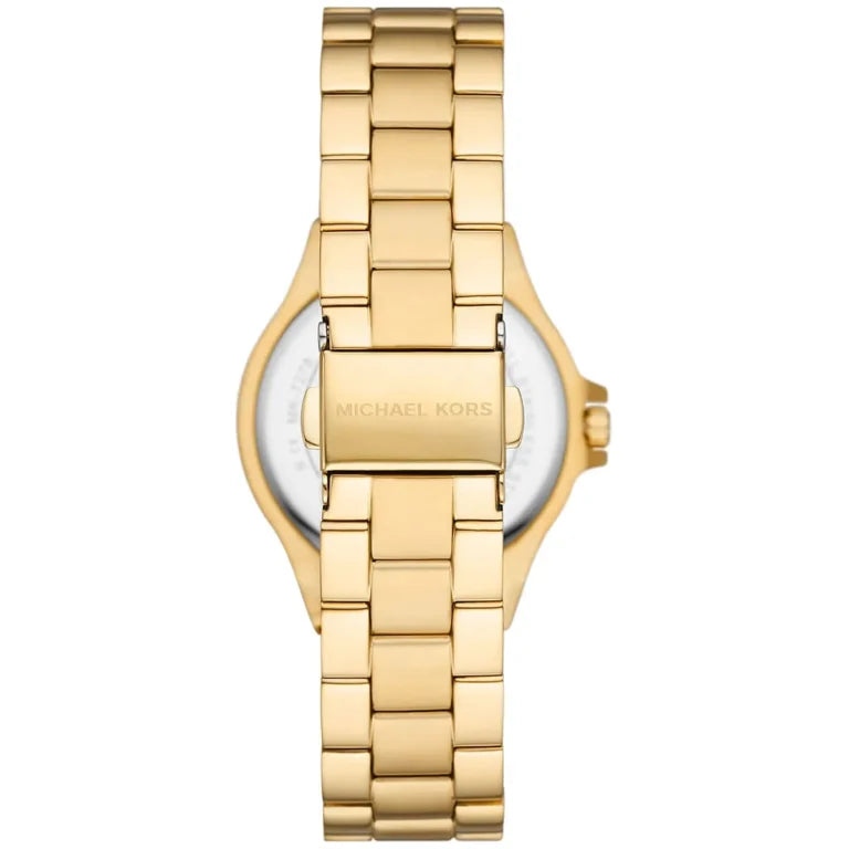 Michael Kors Lennox Women’s Watch MK7278 – White Dial with Gold Stainless Steel Bracelet