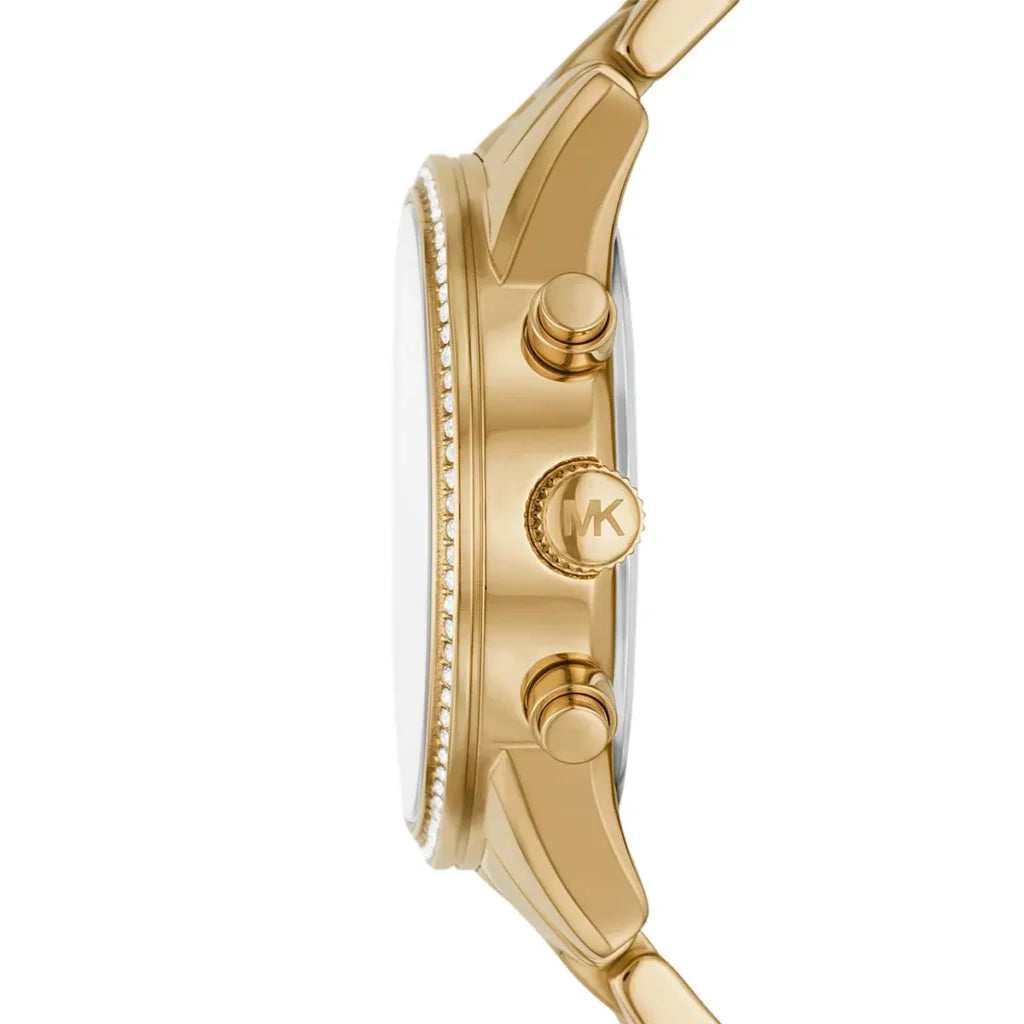 Michael Kors Parker MK7310 Women’s Watch – Gold Stainless Steel Bracelet & Dial | 37mm Quartz Elegant Luxury Timepiece