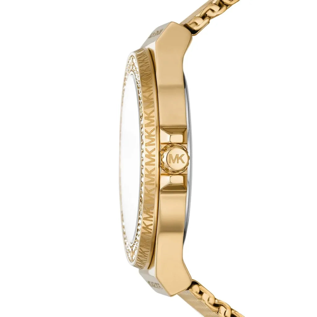 Michael Kors Women's Lennox Gold-Tone Stainless Steel Watch MK7335