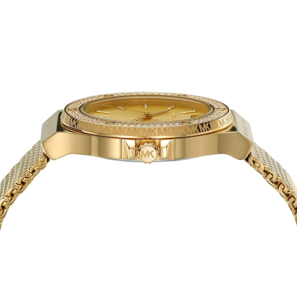 Michael Kors Women's Lennox Gold-Tone Stainless Steel Watch MK7335