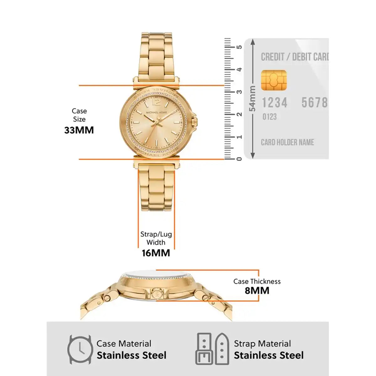 Michael Kors Women’s Watch Maren MK7516