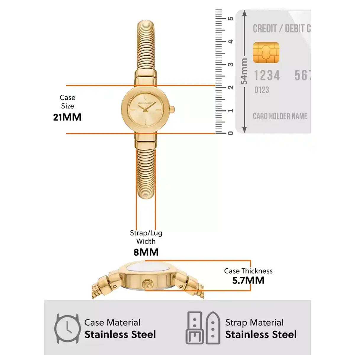 Michael Kors Mini Gramercy Ladies Watch MK7527