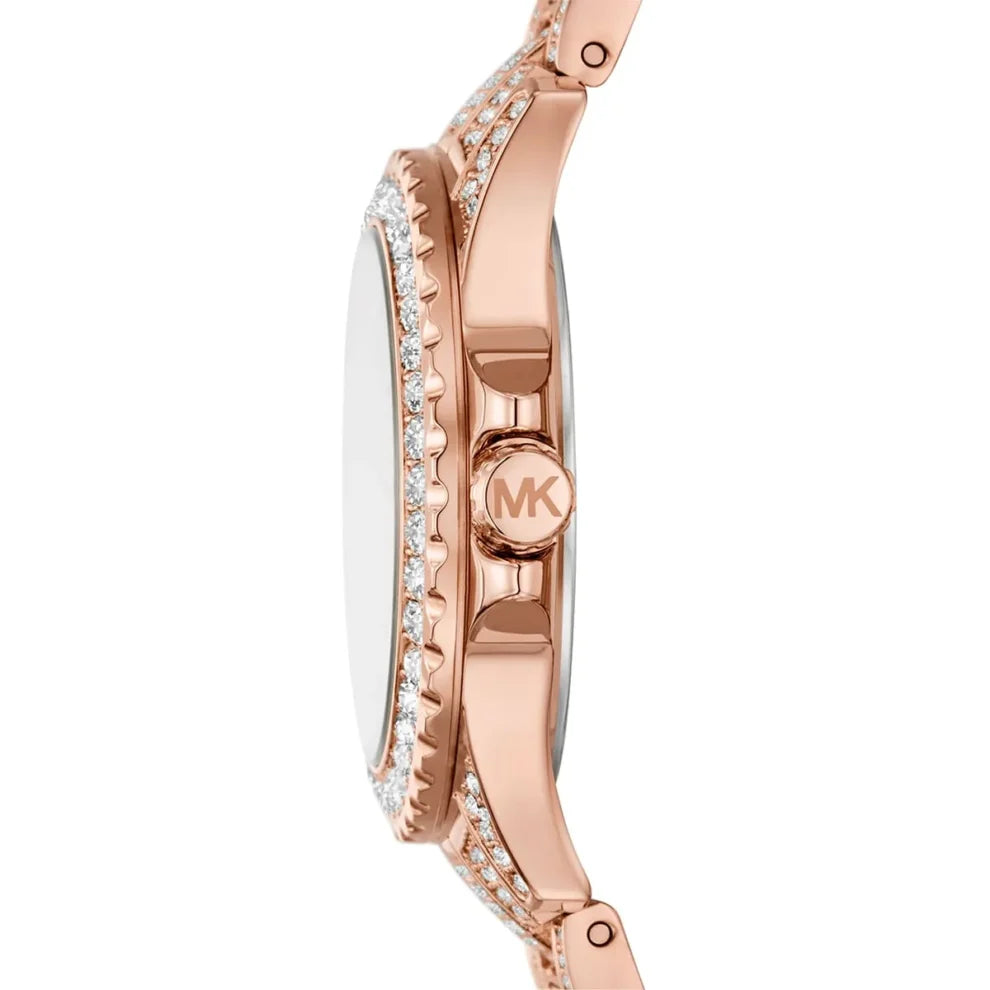 Michael Kors Women's Mini Everest Rose Gold Stainless Steel Watch MKO1197